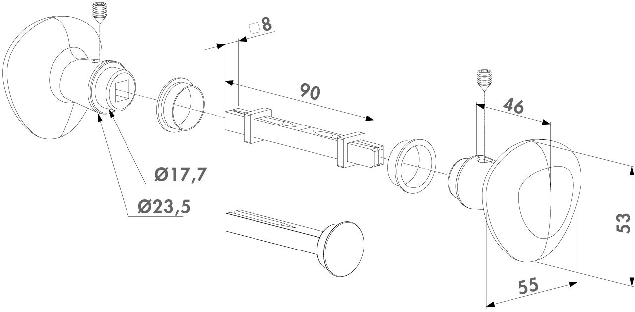 LOCINOX 3006KR drawing