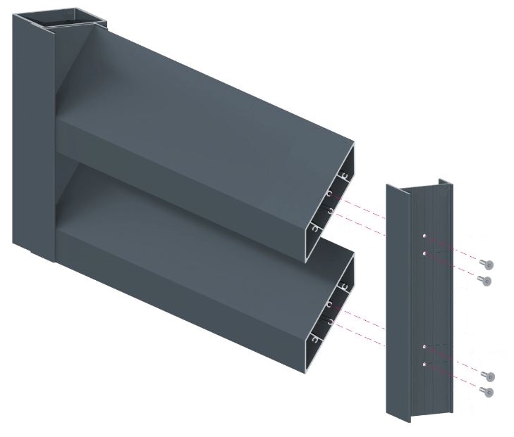 rhombus slat for UT profile