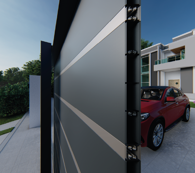 Using the aluminium slat