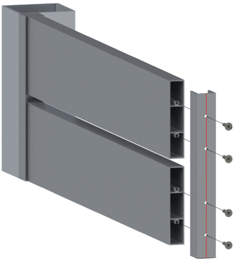 rectangular slat