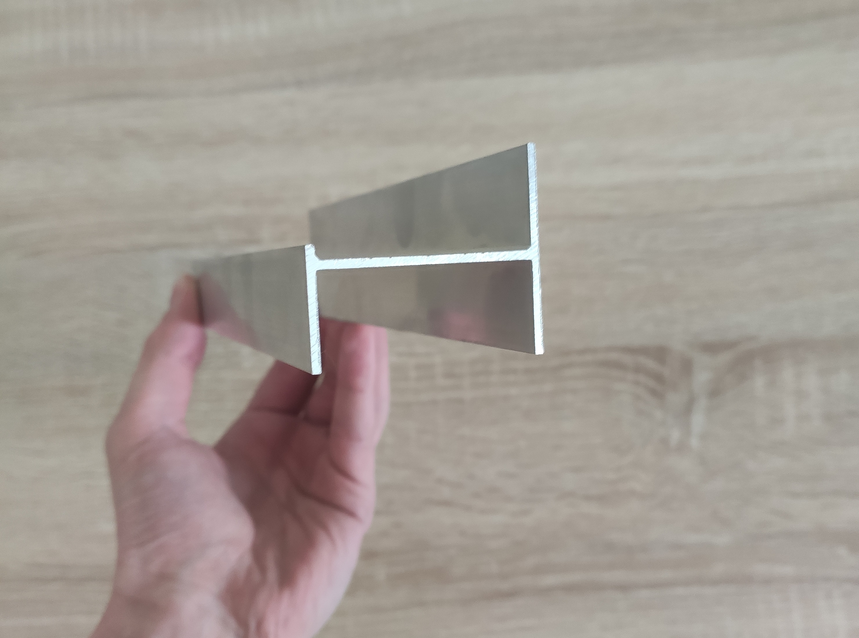 U-profile, 50 mm wide