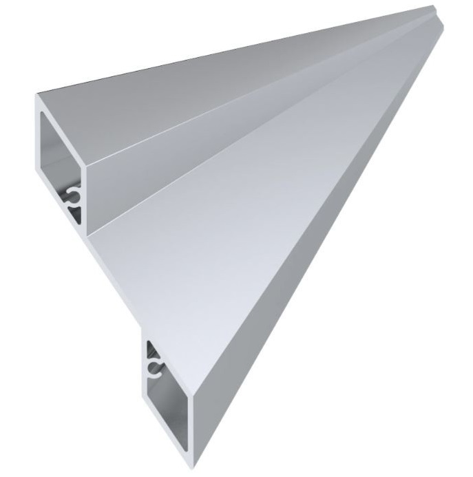 Louvre-style infill profiles