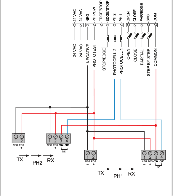 Separate factory wiring diagram for STAND BY energy-saving mode