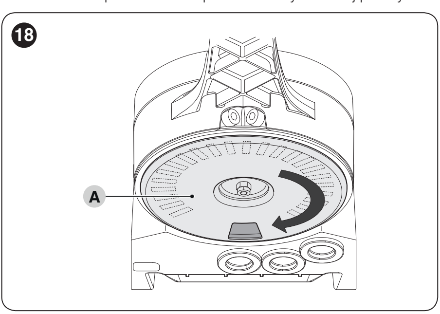NICE HOPP – disc position when setting the stop