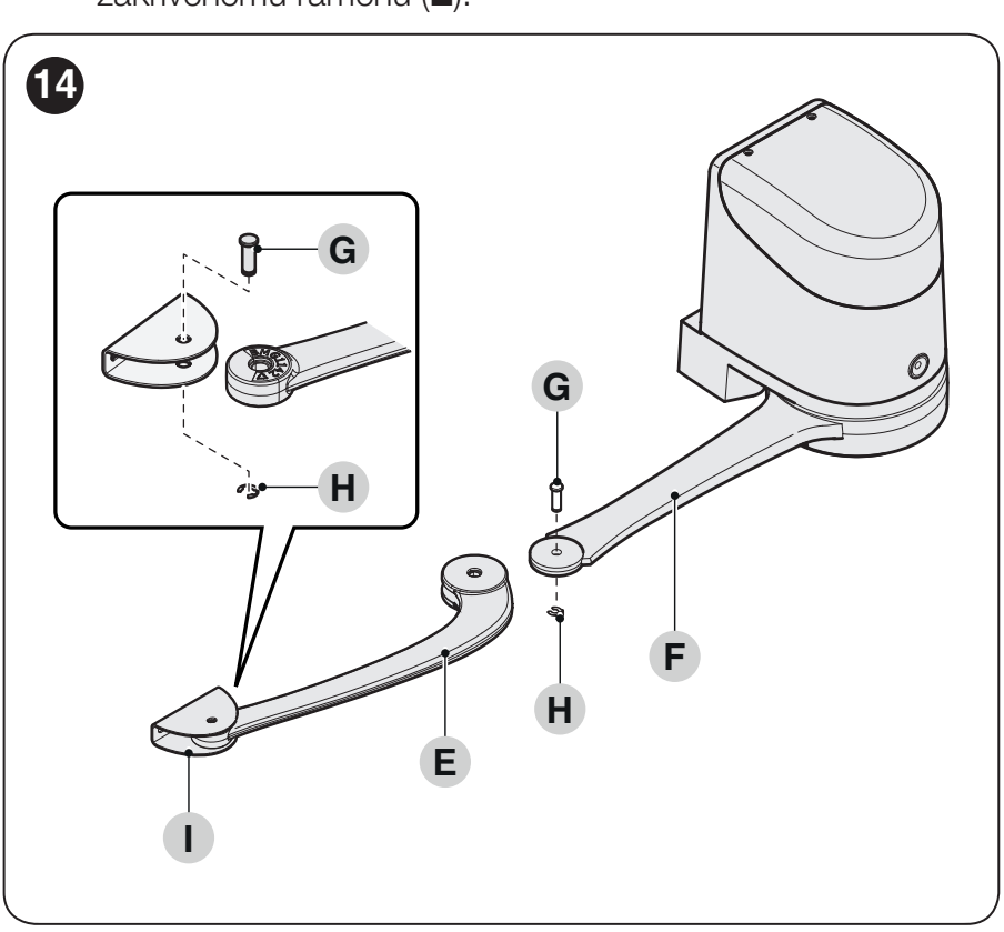 NICE HOPP – pins and retaining rings for the articulated arm NICE HOPP – pins and retaining rings for the articulated arm