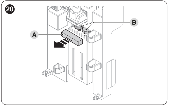 NKSL400 – cover for adjustment knobs A and B NKSL400 – cover for adjustment knobs A and B