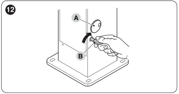 NKSL400 – lock cover and 90° key turn NKSL400 – lock cover and 90° key turn