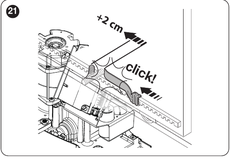 Moving the limit-switch bracket after it clicks