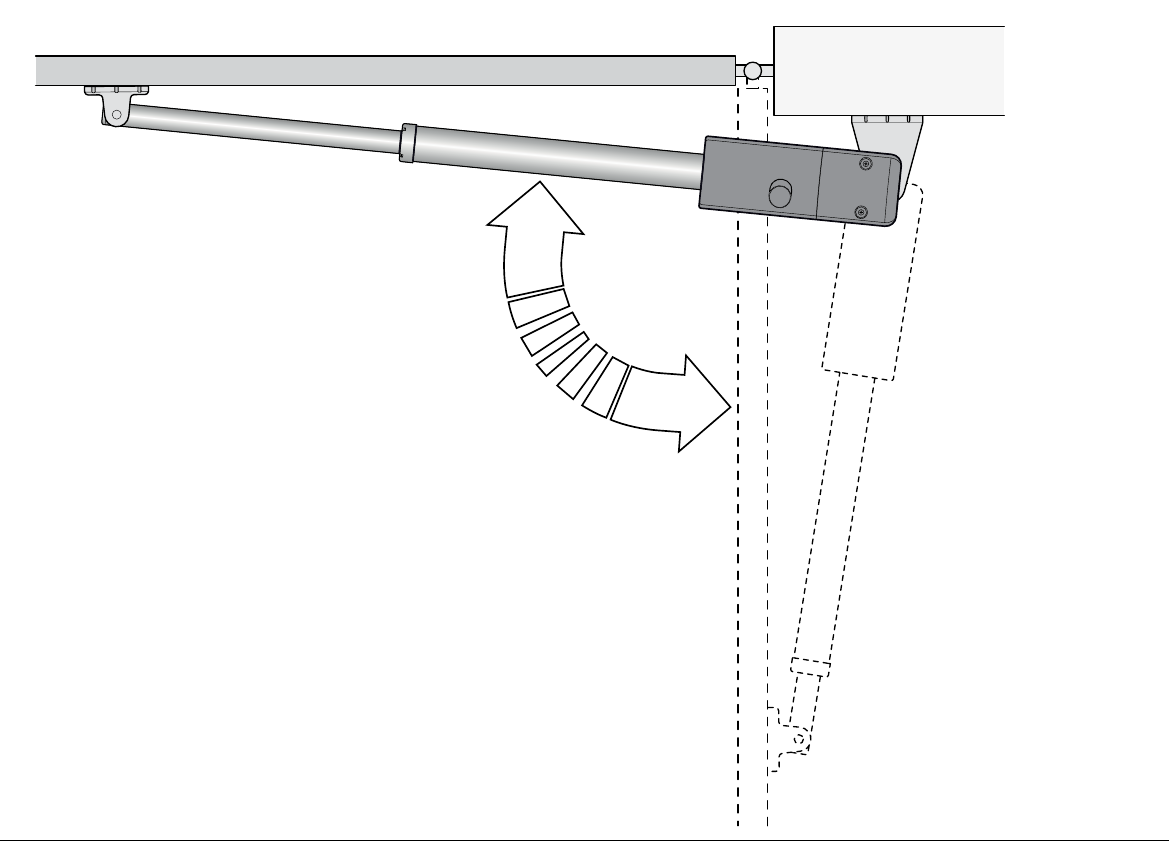 NICE TOO – manual check of gate opening and mechanical stop NICE TOO – manual check of gate opening and mechanical stop