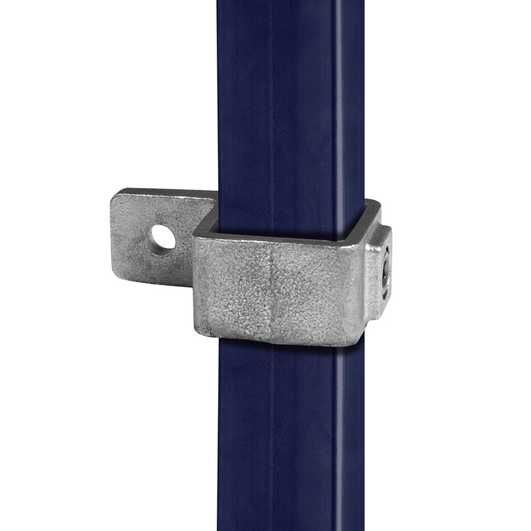 Panel bracket for a 40x40mm square tube