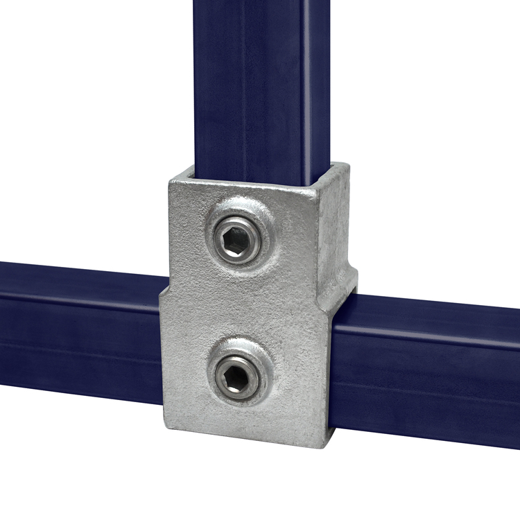 T-shaped connector for a box section