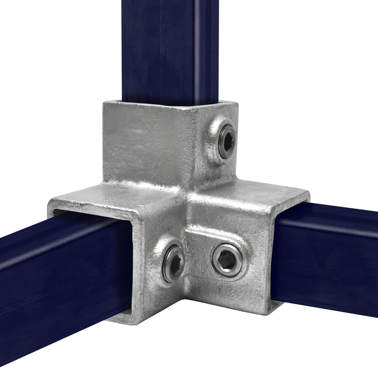 Corner connector for 40x40 mm box section