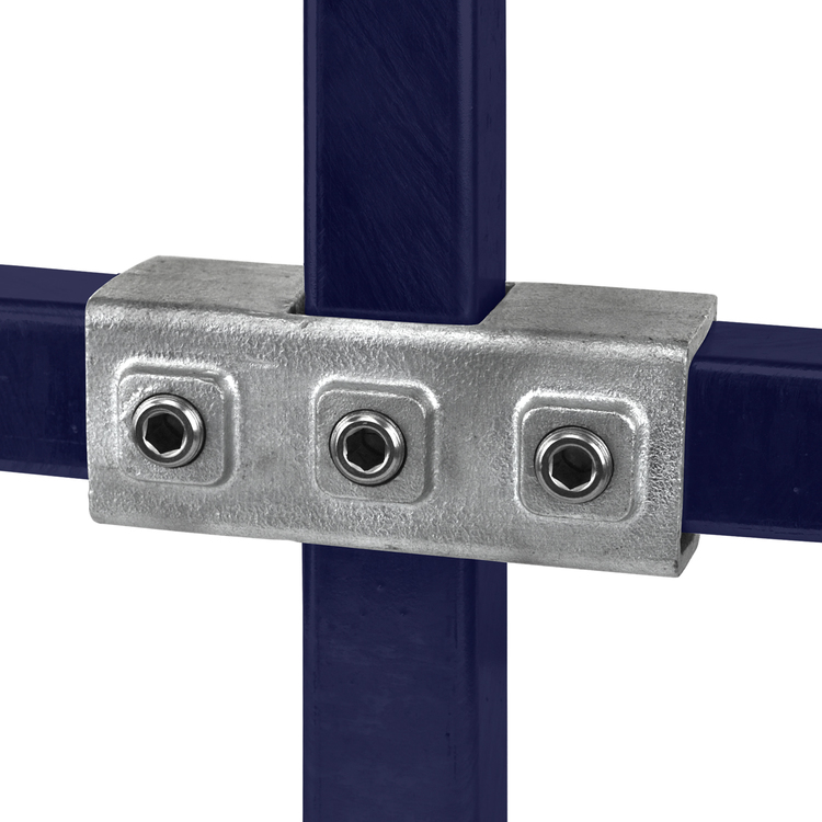 Cross connector for 40x40mm square tube