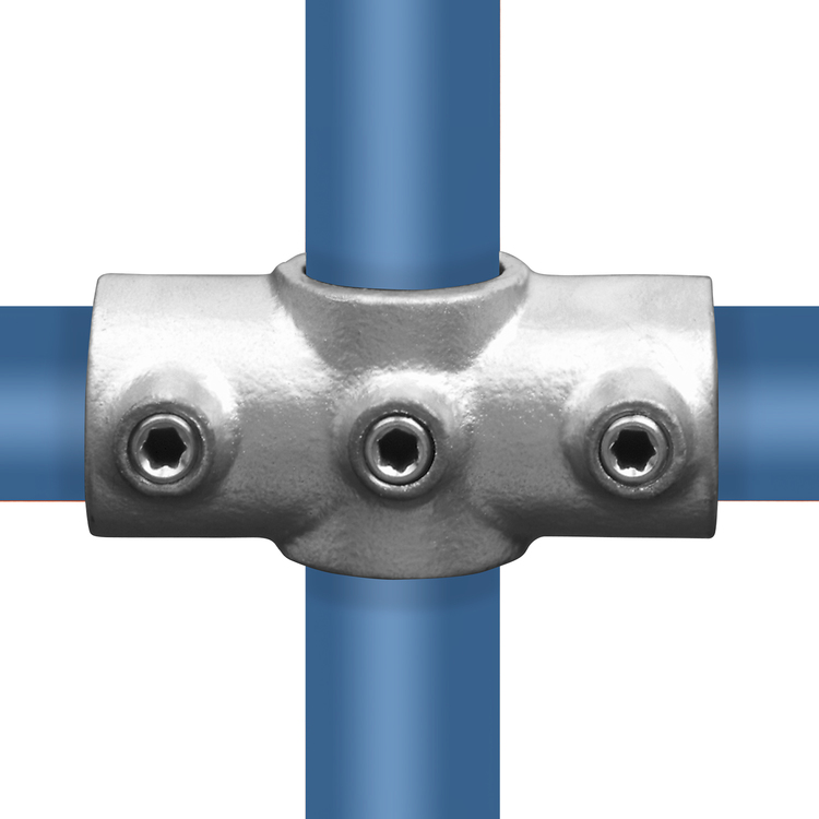 Cross-shaped tube connectors