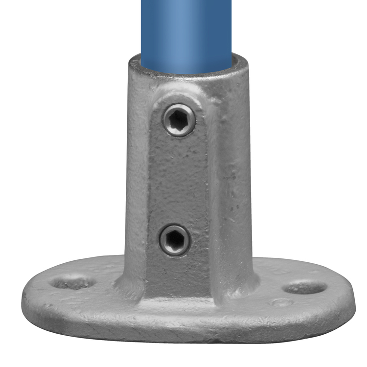 Ground anchor for pipes