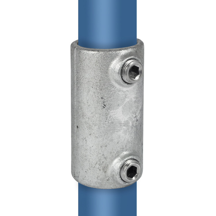 I-shaped tube connectors for straight joints