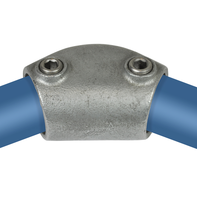 L-shaped tube connector