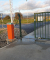 Barrier gate installation example
