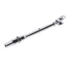 End fittings with a tensioner