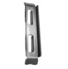 Gate stops and strike plates