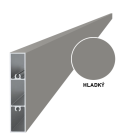 Smooth grey RAL9007