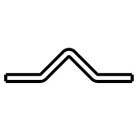 V-shaped tracks