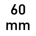 Wheels with Ø 60mm