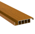 Slats with drainage