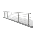 Stainless steel railings