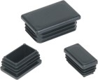 Rectangular end caps