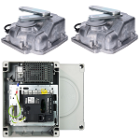 Double-leaf gate kits