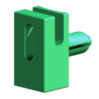 Mesh fence clamps