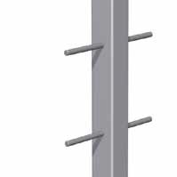 Setting the post in concrete