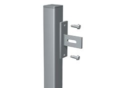 Fitting brackets to the post