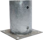 Round anchor bracket for timber buildings Round anchor bracket for timber buildings