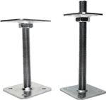 Pillar base with fixed top plate Pillar base with fixed top plate