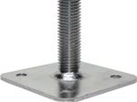 Pillar base with fixed top plate Pillar base with fixed top plate