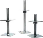 Post base with a separate top plate