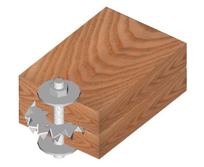 Example of using a Bulldog connector
