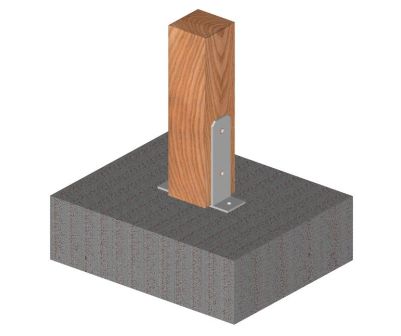Example of using a static TT-shaped anchor