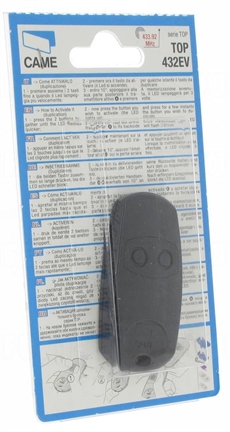 CAME Top TOP-432EV remote control packaging