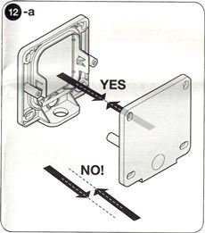7. Position the photocells directly opposite each other 7. Position the photocells directly opposite each other
