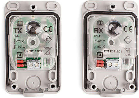 Photocells for the NICE EPMB gate operator Photocells for the NICE EPMB gate operator