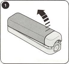 1. Open the photocell