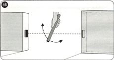 11. Test the photocells. If you encounter any problems, follow the troubleshooting guide 11. Test the photocells. If you encounter any problems, follow the troubleshooting guide
