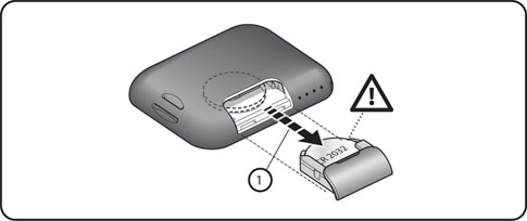 Replacing the battery in the NICE Era Flor FLO2RE remote control