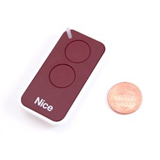 The NICE Era Inti INTI2R is the smallest remote control from NICE The NICE Era Inti INTI2R is the smallest remote control from NICE