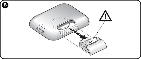 Replacing the battery in the NICE Era One ON4E remote control