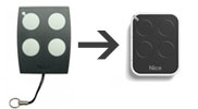 NICE Era One ON4E replacement for the NICE On ON4 remote control NICE Era One ON4E replacement for the NICE On ON4 remote control