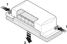 Opening the NICE FloX2R housing